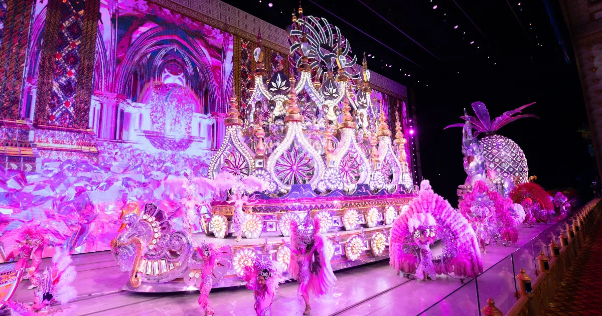 Show at Carnival Magic's theater